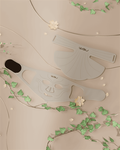 Wau LED-SET – Komplett Fototerapi för Ansikte, Hals & Dekolletage