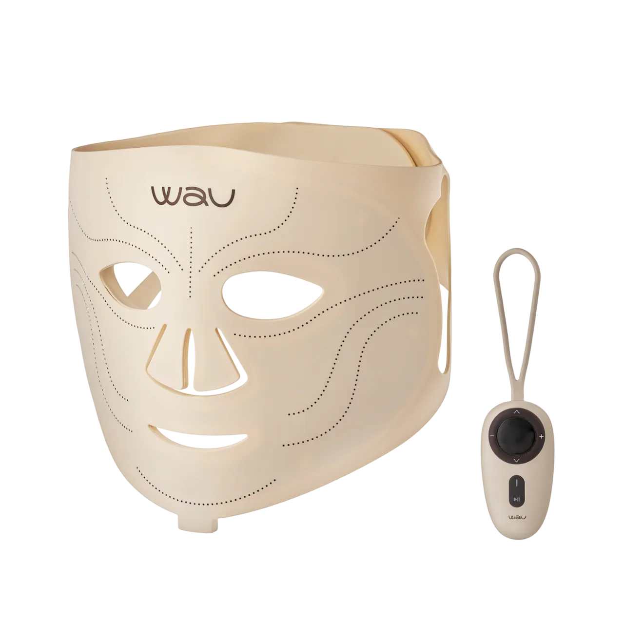 Wau LED-Ansiktsmask 2.0 – Fototerapi med 5 Spektra & 3 Intensiteter