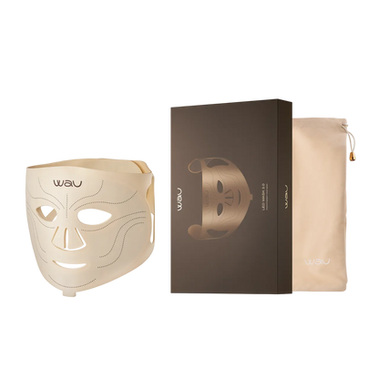 Wau LED-Ansiktsmask 2.0 – Fototerapi med 5 Spektra & 3 Intensiteter