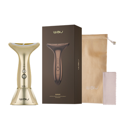 Wau MAMI NY – Mikroström & LED Massage för Ansikte och Hals