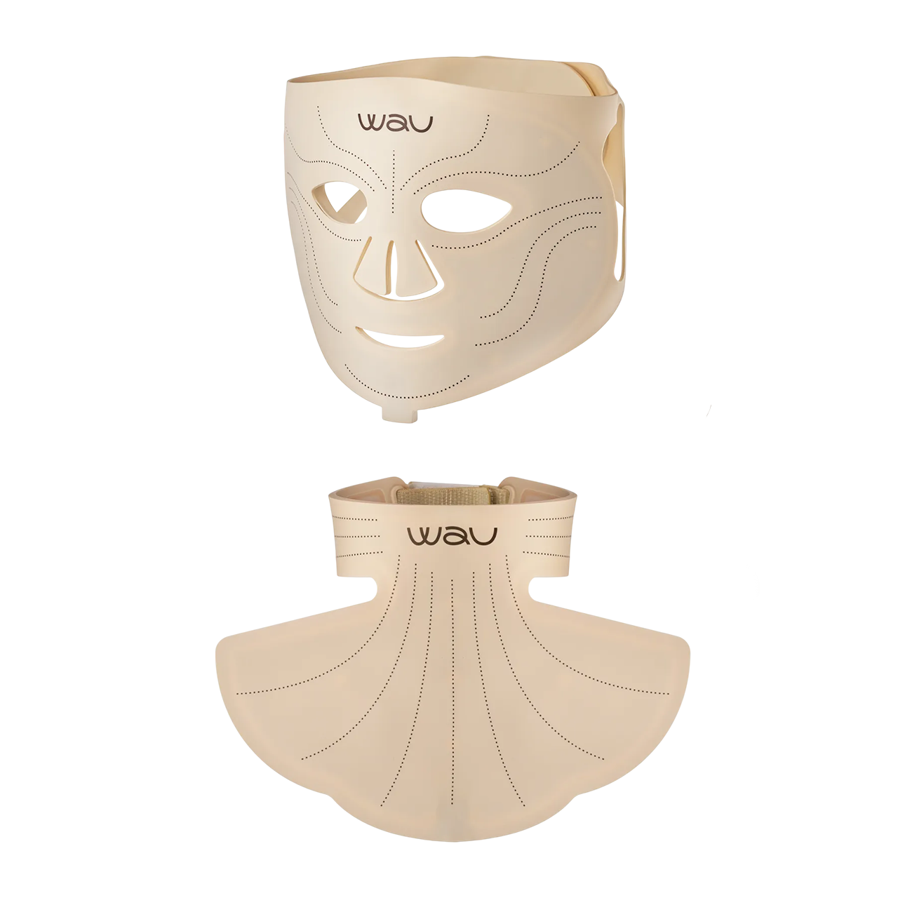 Wau LED-SET – Komplett Fototerapi för Ansikte, Hals & Dekolletage
